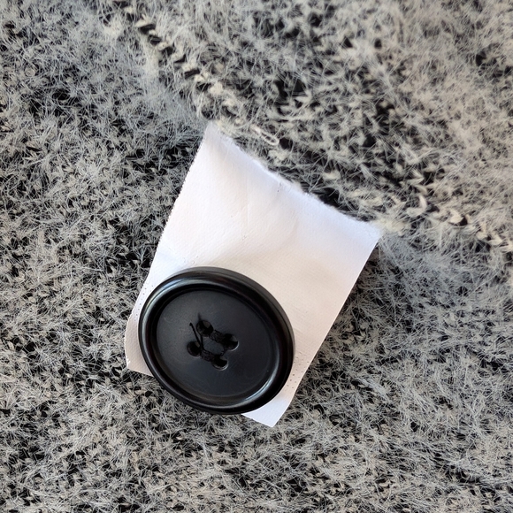 Max Studio Women's Houndstooth Jacquard Sweater Coat - Picture 8 of 8